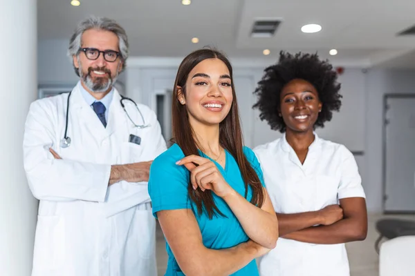 Medical Professionals Standing Together Concept Health Protection Successful Team Medical — Stockfoto