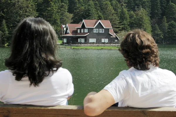 Lago Abant — Fotografia de Stock