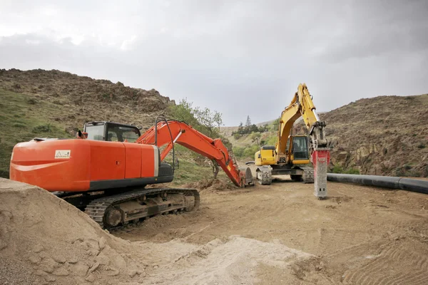 Pala de excavadora — Foto de Stock