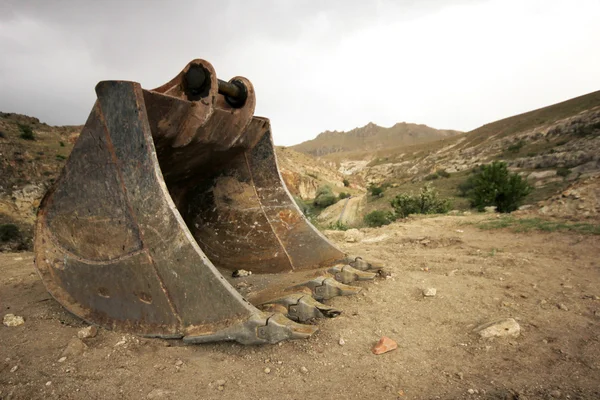 Pala de excavadora — Foto de Stock