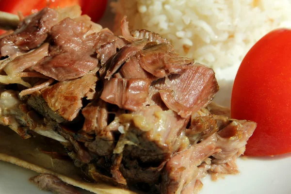 Daging kebab — Stok Foto