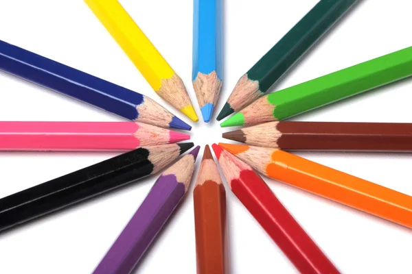 Colored pencils — Stock Photo, Image