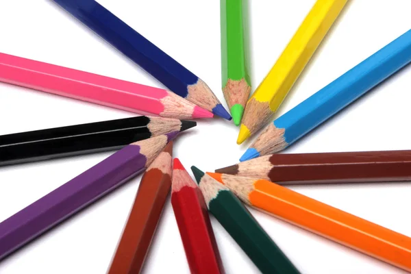 Colored pencils — Stock Photo, Image