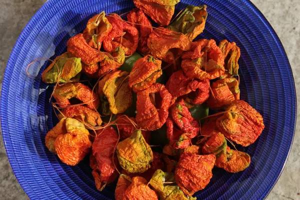 Dry red bell pepper — Stock Photo, Image