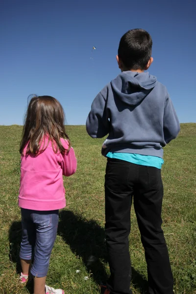 Children in nature — Stock Photo, Image