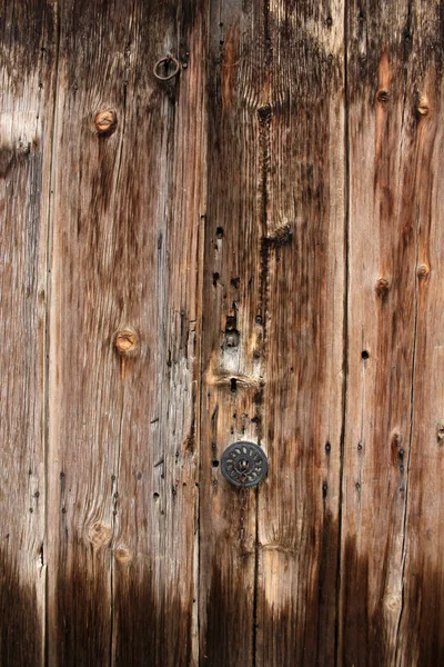 Porta de madeira — Fotografia de Stock