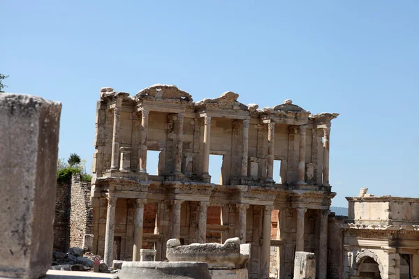 Den antika staden Ephesus Turkiet — Stockfoto