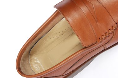 erkek deri ayakkabı Close-Up