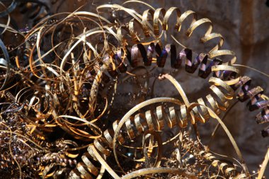 Soyut metalik maden talaşı arka arka plan