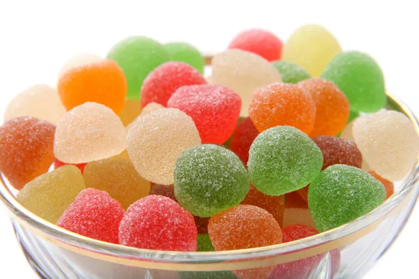 Bunte Gummibonbons Türkische Freude — Stockfoto