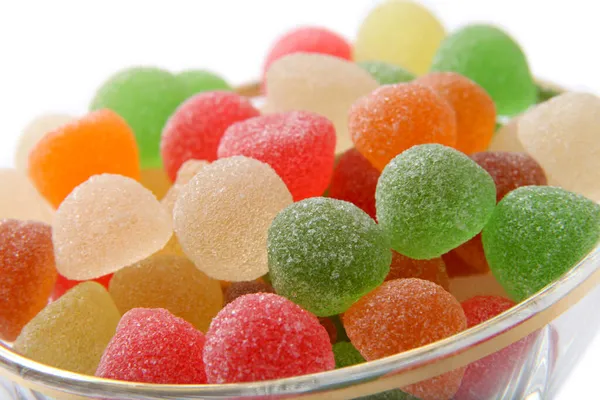 Bunte Gummibonbons Türkische Freude — Stockfoto