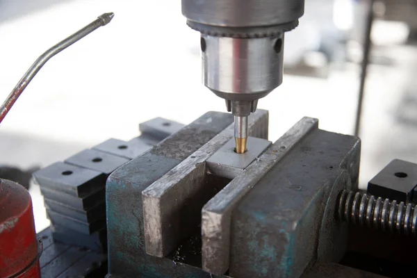 Metal Milling Machine Metal Work Industry — Stock Photo, Image