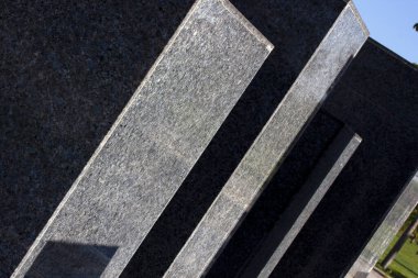  toplum bahçesi dekorasyon mermer blokları