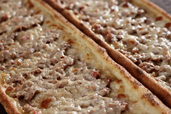 Meat Cheese Pita Konya Turkey — Stock Photo, Image