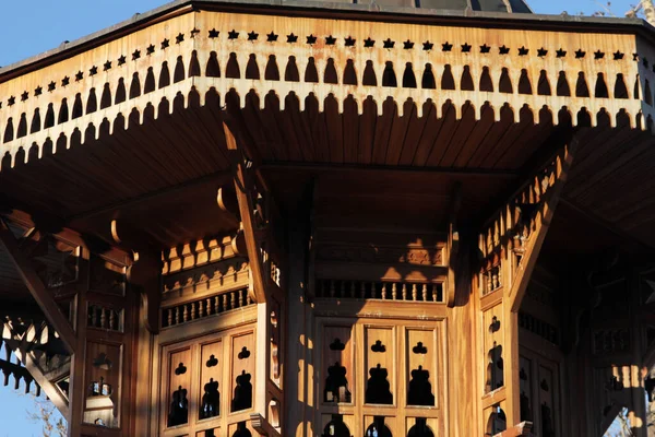 Дерев Яний Історичний Фонтан Сараєво — стокове фото