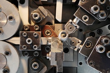 CNC bahar makinesi. Endüstriyel.