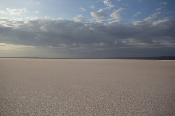 Tuz Golu Turkey Salt Lake White Salt Water — Stock Photo, Image