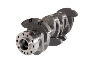 Yeni motor krank mili. Yedek parça.