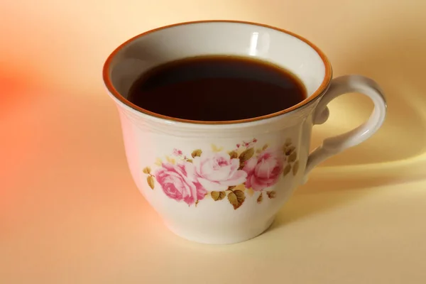 Una Tazza Caffè Caldo — Foto Stock
