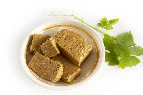 Halva Made Grape Molasses — Stockfoto