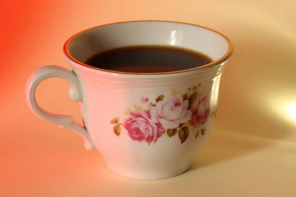 Una Tazza Caffè Caldo — Foto Stock