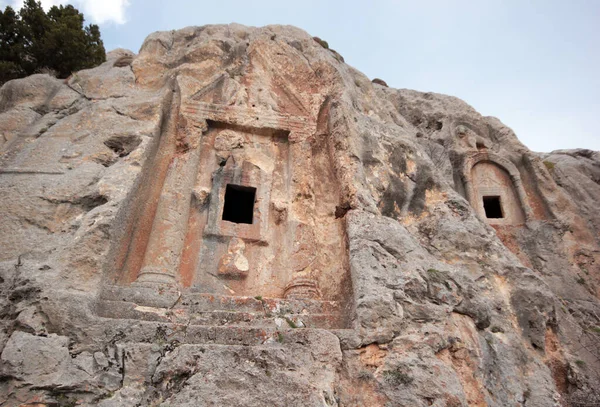 Konya Bozkir Royal Tombs Ancient City Isauria — Stock Photo, Image