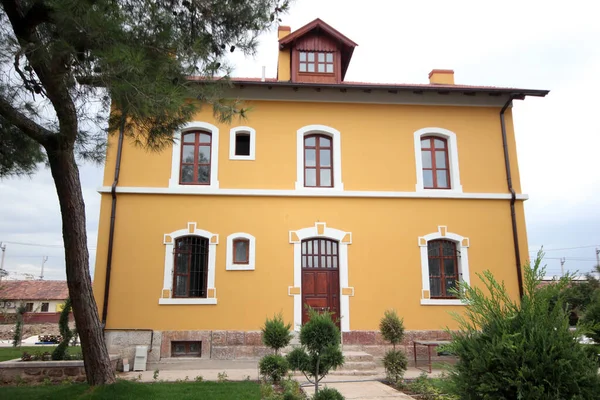 German Architecture Station Houses Konya Turkey — Zdjęcie stockowe