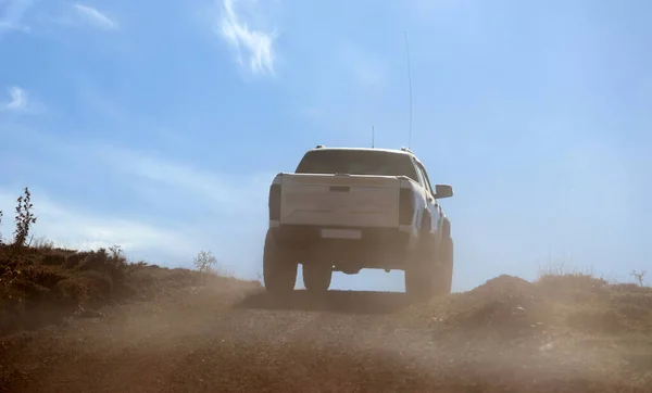 Offroad Auf Bergstraßen Abenteuer — Stockfoto