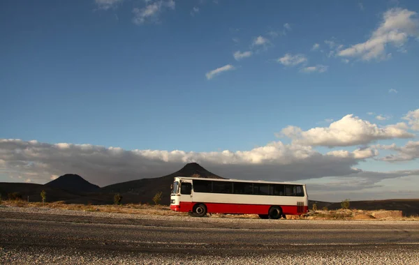 Trasporto Pubblico Villaggi Konya Turchia — Foto Stock