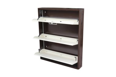 Kilitli metal ayakkabı dolabı