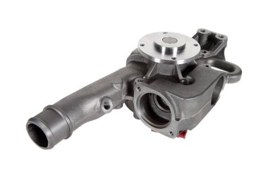 Beyaz arkaplanda araç parçası  