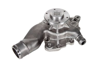 Beyaz arkaplanda araç parçası  