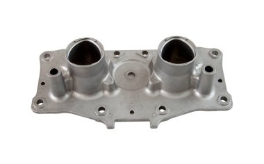 Beyaz arkaplanda araç parçası  