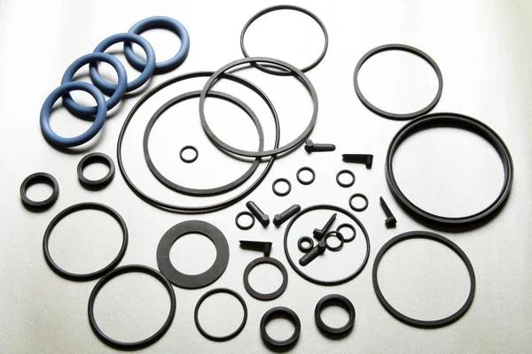 Rubber Ring Rubber Sealing Rings Joint Seals — 스톡 사진