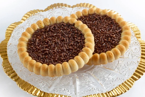Шоколадное Печенье Продукты Питания — стоковое фото