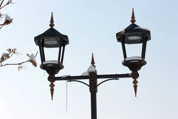 Street Lamp Public Park — Stock Photo, Image