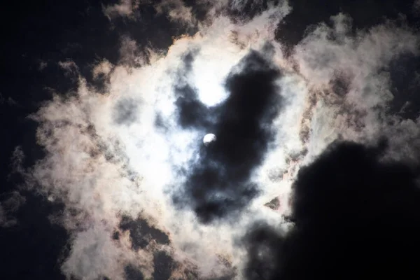天空中的乌云 大自然的背景 — 图库照片