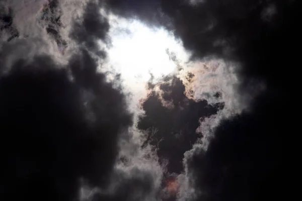 Nubes Oscuras Cielo Fondo Naturaleza —  Fotos de Stock