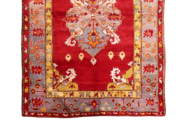 El yapımı antik Türk halısı