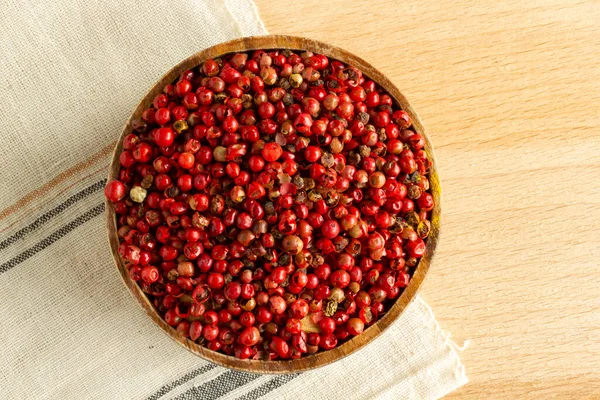Semena Červeného Pepře Jídlo Pozadí — Stock fotografie