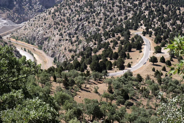 View Winding Road Taurus Mountains Turkey — Stock Photo, Image