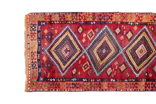 Hand woven antique Turkish carpet