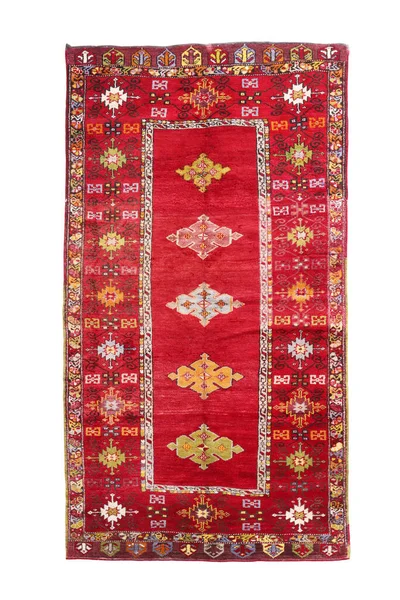 Hand Woven Antique Turkish Carpet — Stock Photo, Image