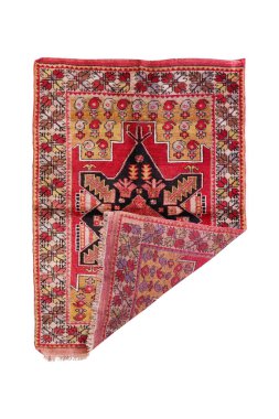 El yapımı antik Türk halısı