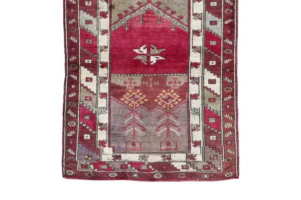 Hand Woven Antique Turkish Carpet — Stock Photo, Image