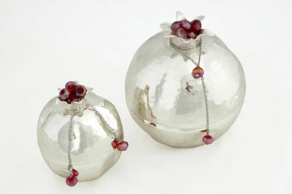 Symbol Abundance Pomegranate Trinket — Zdjęcie stockowe