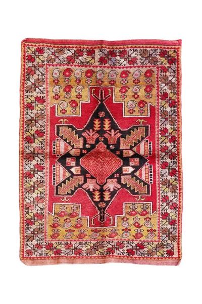 Hand Woven Antique Turkish Carpet — Stock Photo, Image