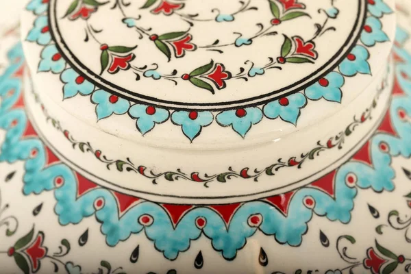 Decorative Antique Handmade Ceramic Vase — Stock Fotó