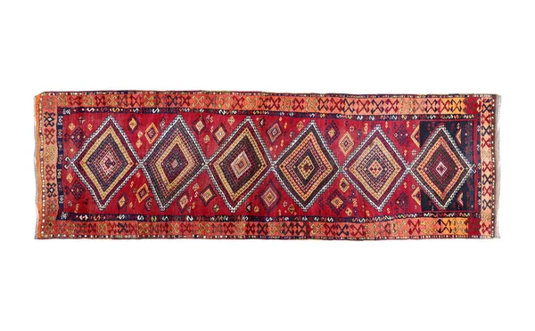 Hand Woven Antique Turkish Carpet — Stock Photo, Image