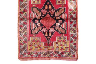 El yapımı antik Türk halısı